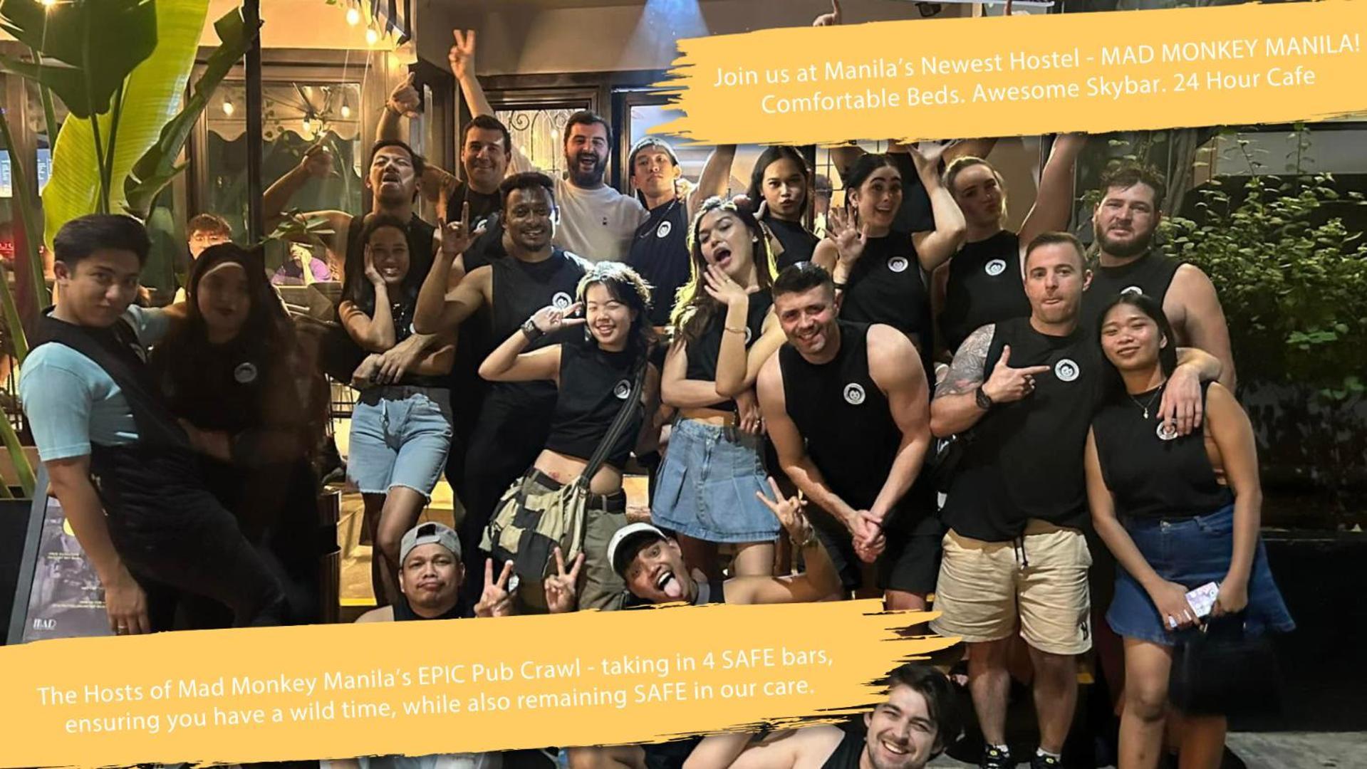 Hostel Mad Monkey Manila Makati City Zewnętrze zdjęcie
